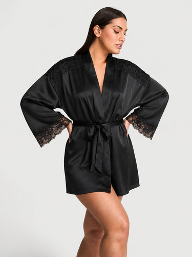 Victoria secret black - black, satin