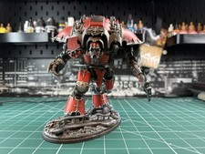 Chaos Knight Rampager Warhammer 40K Custom Base Beautifully Painted