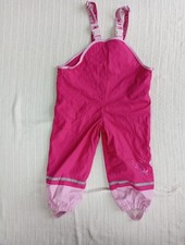 Girls Pink Waterproof Trousers