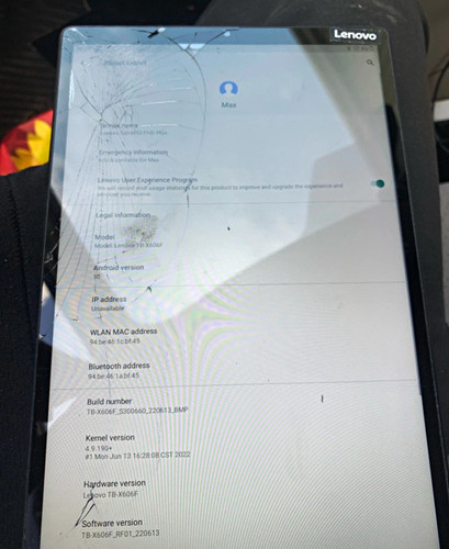 Lenovo x606f android tablet - lenovo,