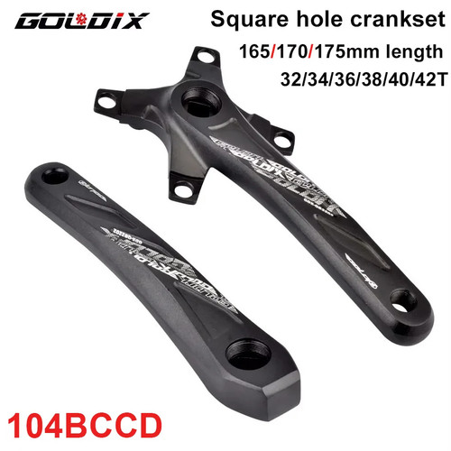 Bicycle crankset aluminium - bicycle,