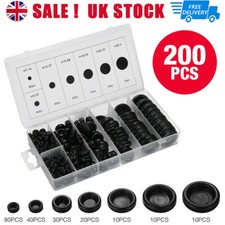 200Pcs Rubber Grommets