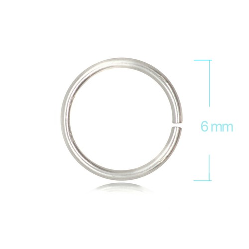 Open jump ring - open,