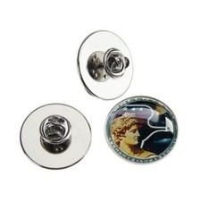 APOLLO 17  METAL PIN BADGE