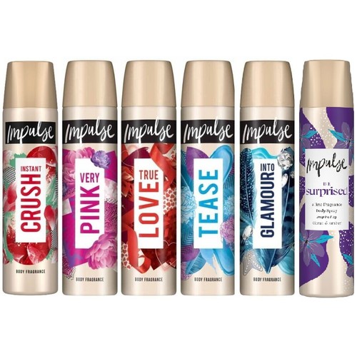 Impulse body fragrance 75ml - impulse,