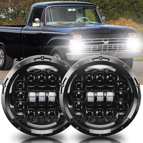 Pair car inch - inch, led