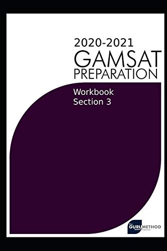 Gamsat section workbook 2020 - section,