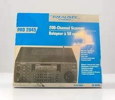 REALISTIC PRO 2045  200- CHANNEL SCANNER By RadioShack.