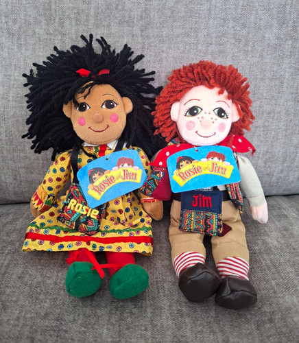 Rosie jim beanie dolls - &,