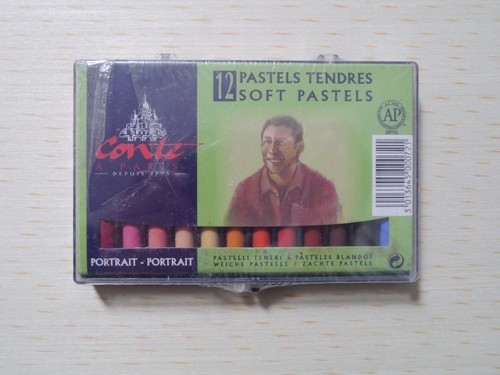Conte soft pastels 12 - conte,