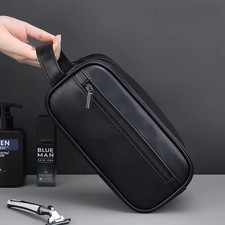 Unisex Soft Black Leather