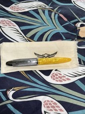 Breitling Bakelite Ball Point Yellow Pen