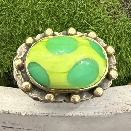 Dian malouf green oval - dian,