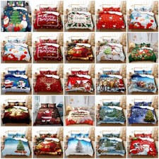 Christmas Quilt Duvet Cover