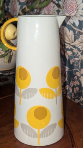 Stylised large flower jug next - large,