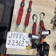 UNWIN Quatro Wheelchair Straps -complete Set With Passenger 3point Seat Belt