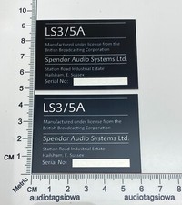 Spendor ls3 speaker custom - spendor,