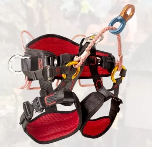 Climbing half body harness - climbing,