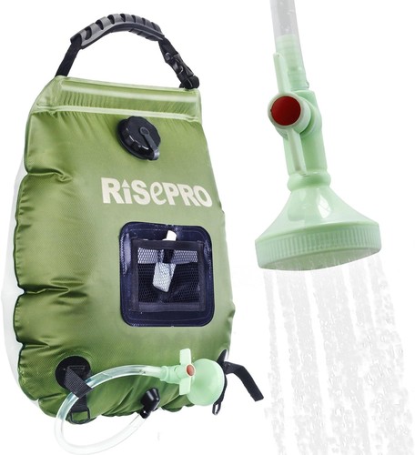 Solar shower bag gallon 20l - shower, 5