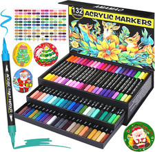 132 Colors Acrylic Paint