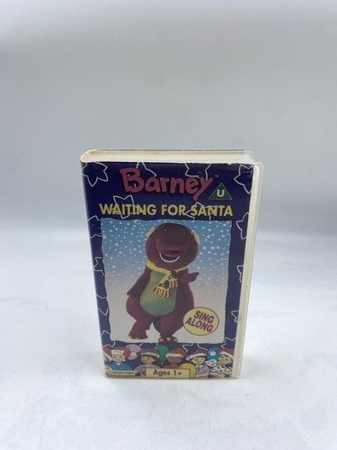 Barney waiting for - barney, santa