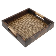 Thai Rattan Storage Tray Fruit