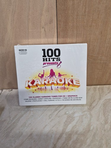 100 hits karaoke 5 disc - cd+g,