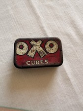 Vintage Oxo Cube Tin Small