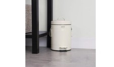 Retro 3L Mini Pedal Bin Cream