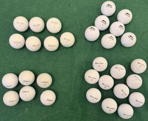 Mixed grade golf balls - 31, a