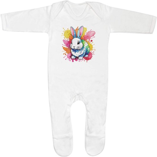 Colourful bunny baby - 'colourful, bunny'