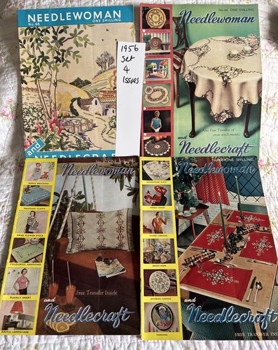 Needlewoman and needlecraft - and,