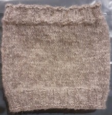 Alpaca wool silk neck - wool,