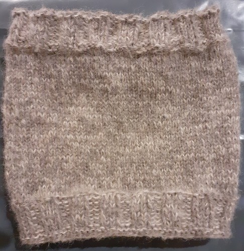 Alpaca wool silk neck - wool, warmer