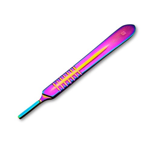 Titanium scalpel blades - scalpel, handle