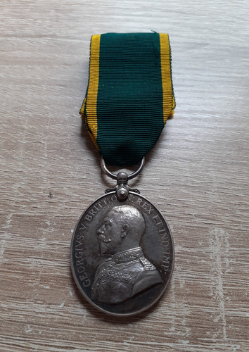 George territorial army - george, v