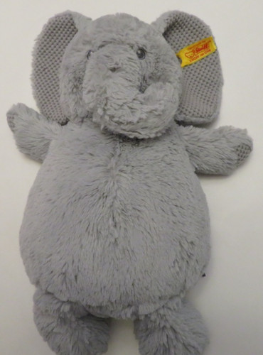 Steiff gray elephant plush - gray,