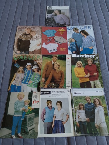 Vintage knitting patterns - vintage,