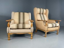 Danish lounge chairs - lounge, oak