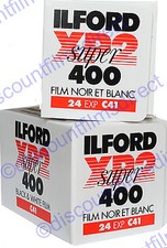 2 x ILFORD XP2 400 35mm 24exp