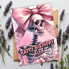 Personalised Gothic Birthday