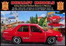 PROTON SAGA SALOON 1989-2001 HOT WHEELS DIECAST COLLECTORS MODEL CAR; NEW CARDED