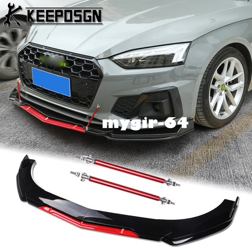 Front bumper lip splitter - front,