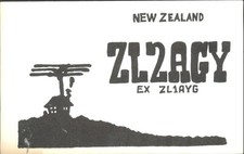 Ham Radio QSL/QSO ZL2AGY Hutt