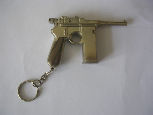 Gun lighter keyring