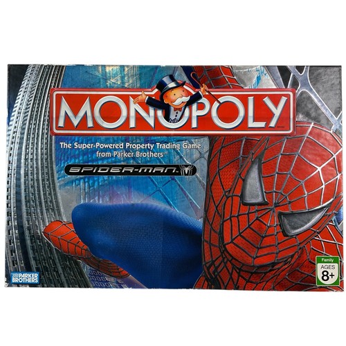 Spiderman monopoly 2006 - spiderman,