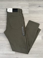 M&S MENS KHAKI GREEN 360 FLEX