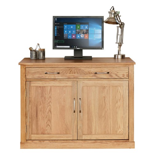 Solid oak hideaway home office - hideaway,
