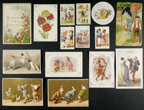 Antique victorian ephemera - antique,