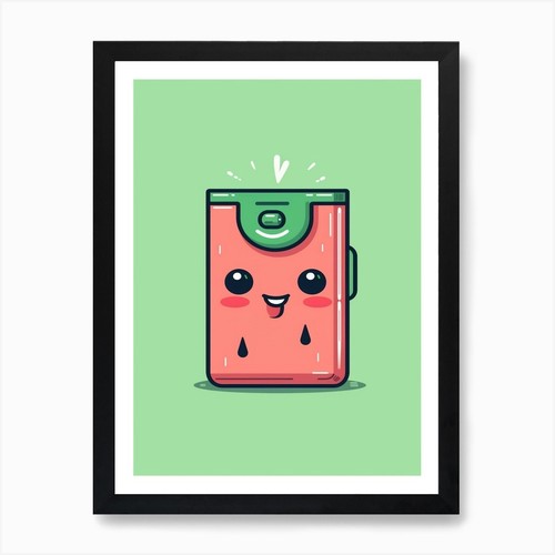 Watermelon juice box with - box,